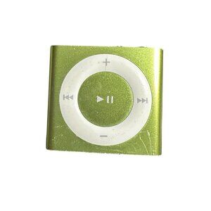 Apple iPod shuffle 4th Generation Green 2GB A1373 MC750LL/A MP3 Player UNTESTED